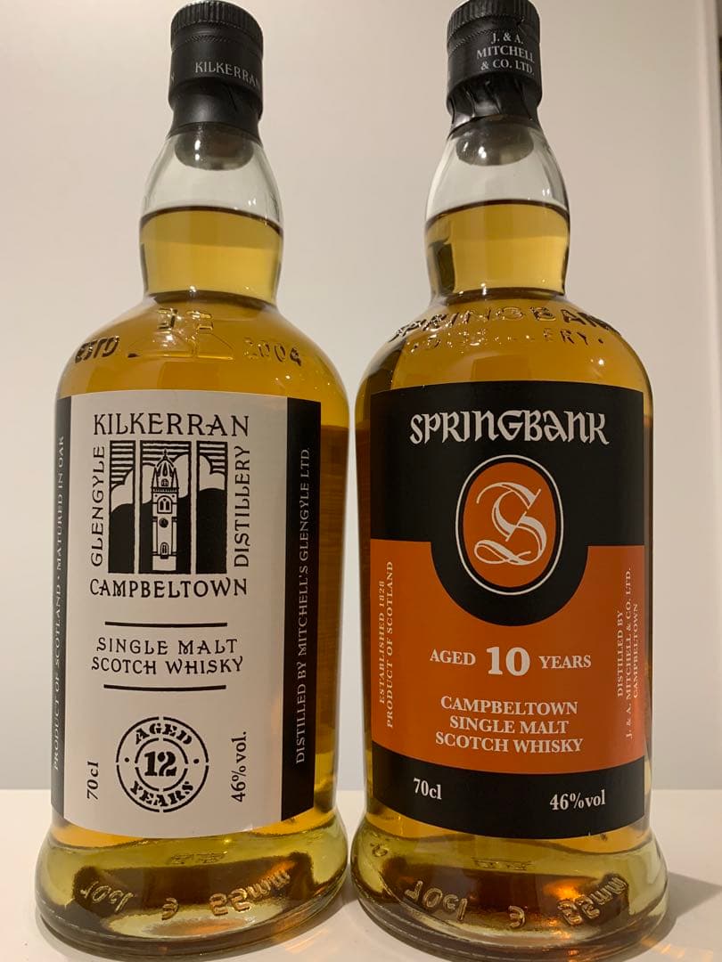 スプリングバンク10年 キルケラン12年 - 飲料・酒 【希少】スプリング