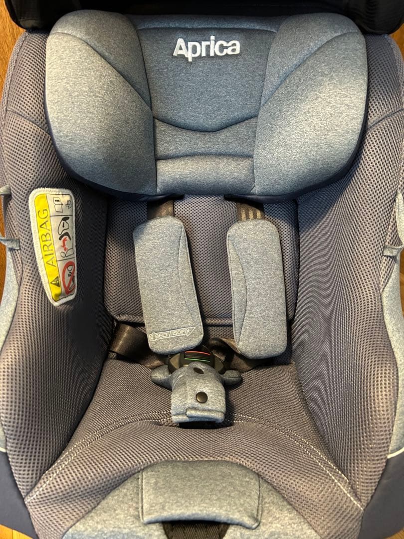 アップリカ クルリラAD シートベルト/ISOFIX両方対応 美品