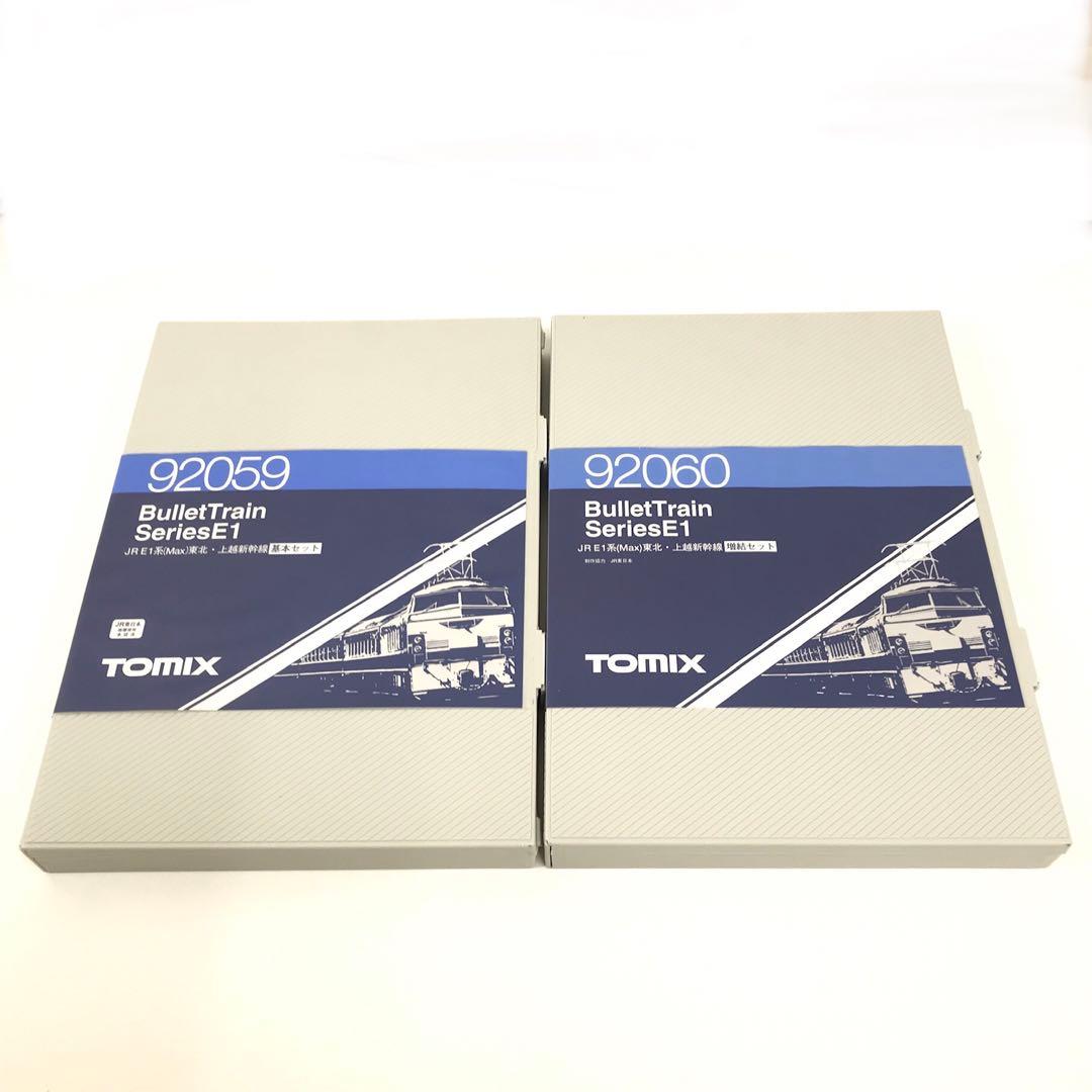 TOMIX JR E1系Max東北 上越新幹線 基本増結 92059 92060 Nゲージ TOMIX 92060 JR E1系 (Max) 東北・上越新幹線 増結 4両セット