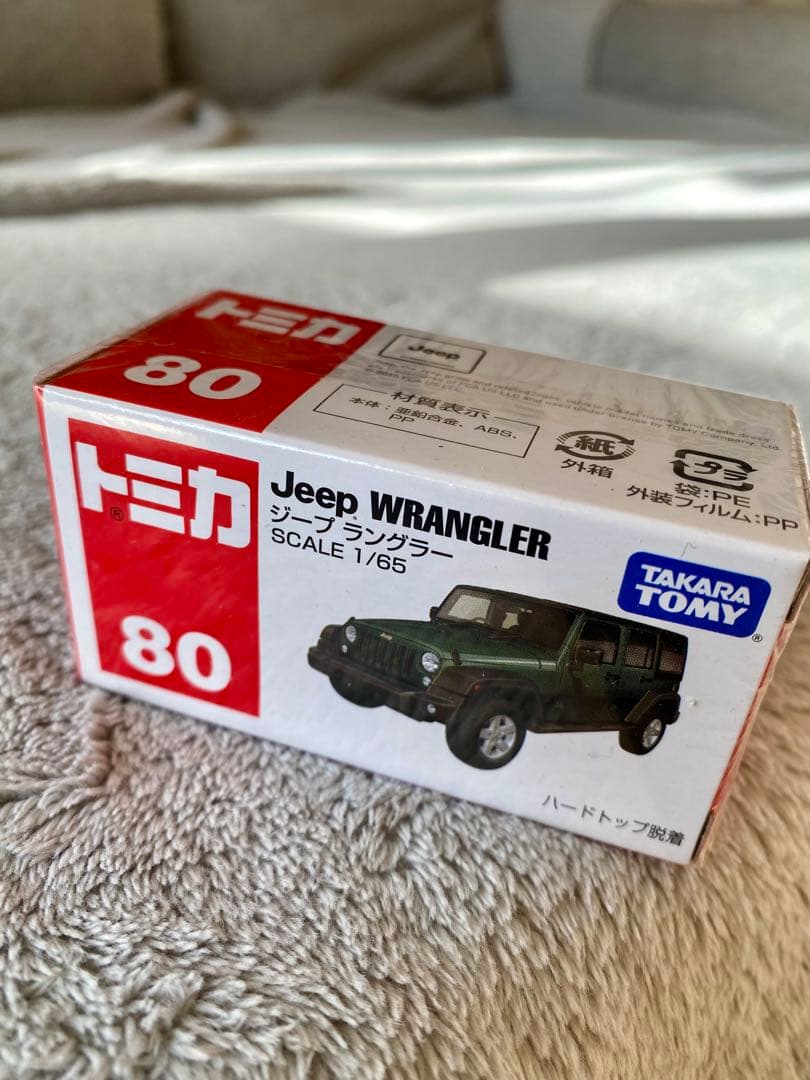 トミカ No.80 ジープ Jeep ラングラー 36個入り未開封