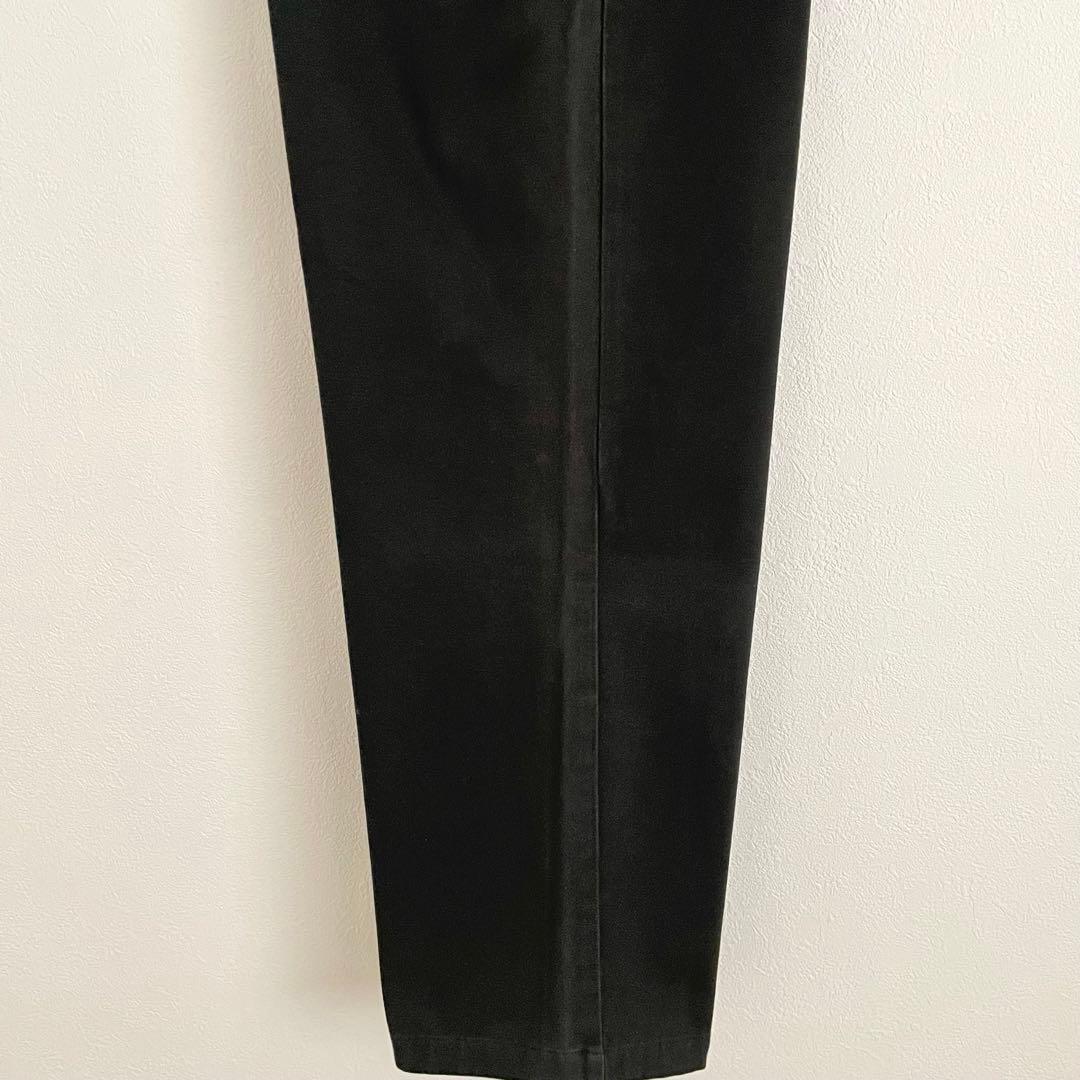 Polo by Ralph Lauren 極太ポロチノ 黒 ワイドパンツ 30