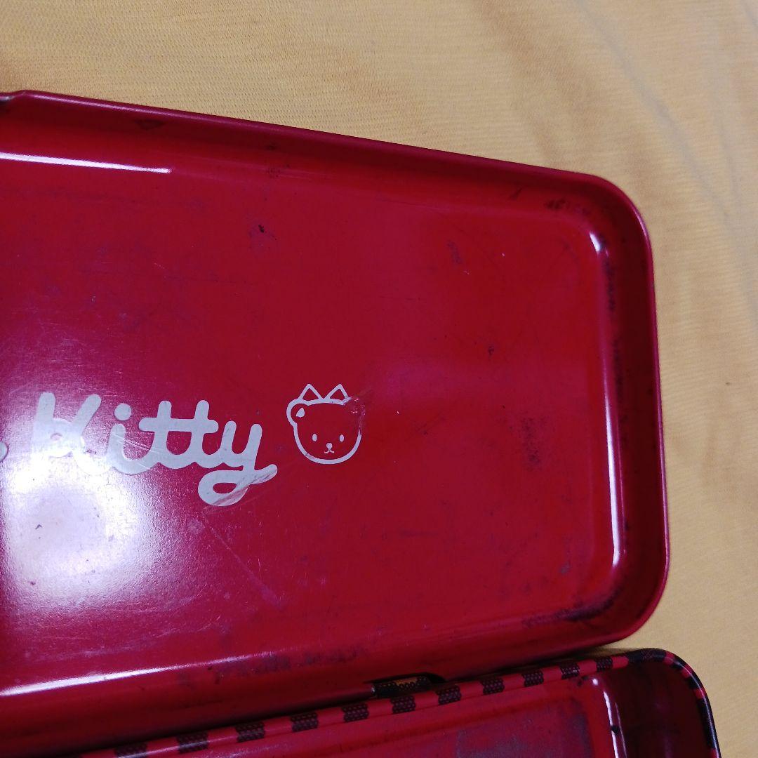 キティ ハローキティ 缶ケース 筆箱 hello kitty サンリオ レトロ 筆箱