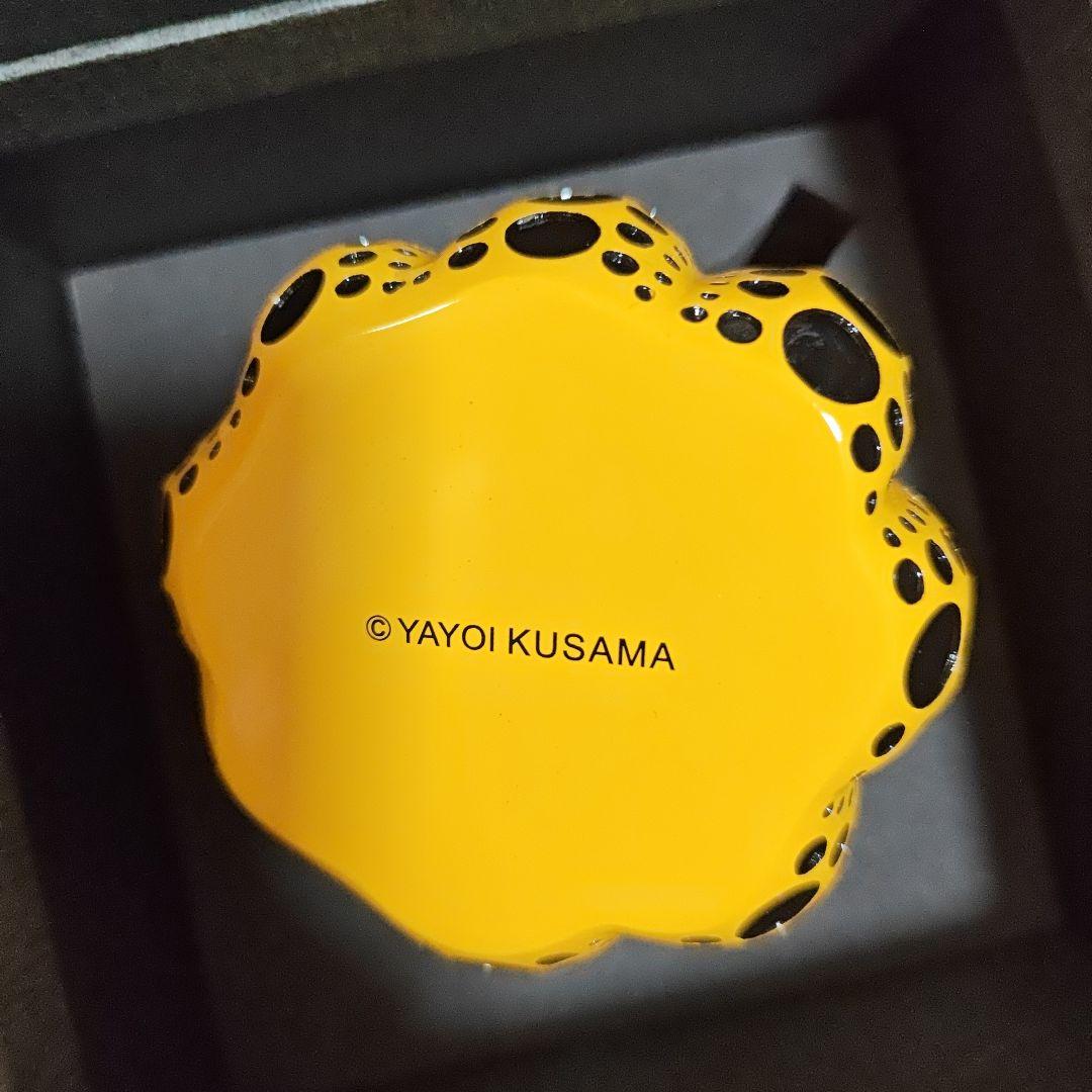 草間彌生 カボチャ （パンプキン） 黄 オブジェ ペーパーウェイト