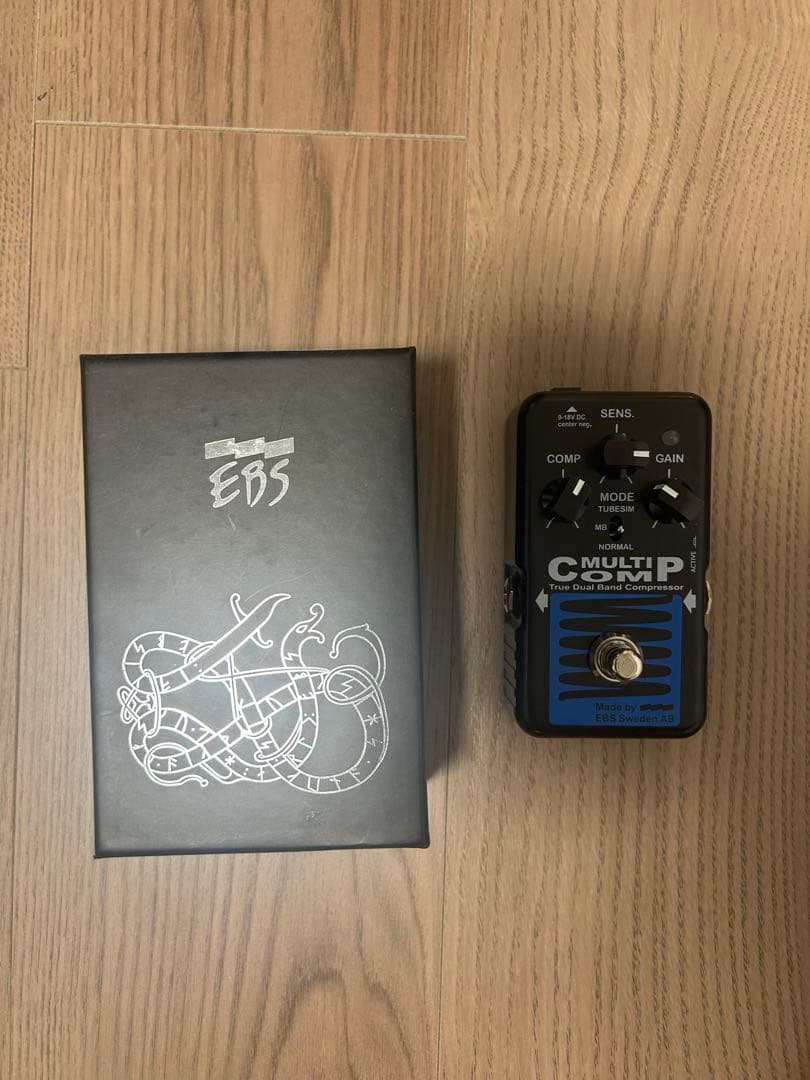 EBS MultiComp （新型）ベースエフェクター レビュー】EBS MultiComp まるで魔法の箱？ 通すだけで良い音に - Geek