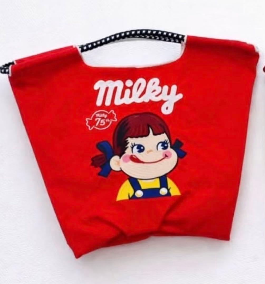 ボールアンドチェーン 不二家 ペコちゃん ミルキー MSサイズ レッド 赤