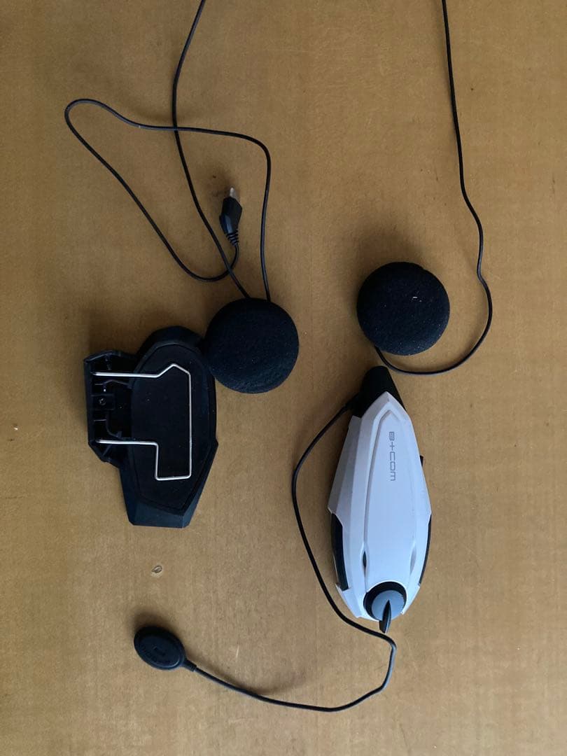 B+com SB6X ヘルメット用インカム B+COM SB6X バイク用インカム システムヘルメット取付方法 OGK KABUTO