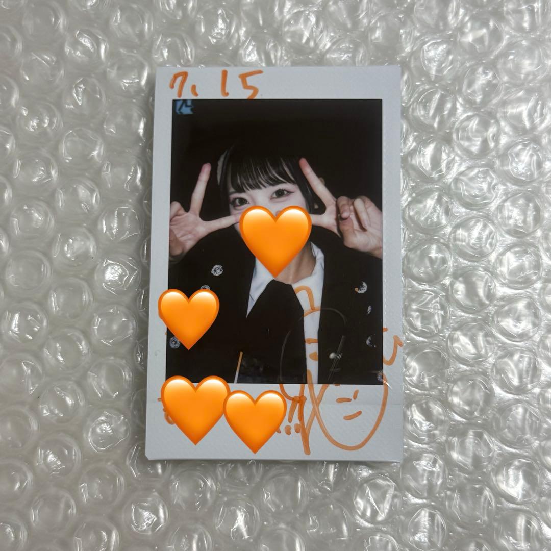 iLiFE! 小熊まむ チェキ コメント 心花りり 生誕 iLife 心花りり