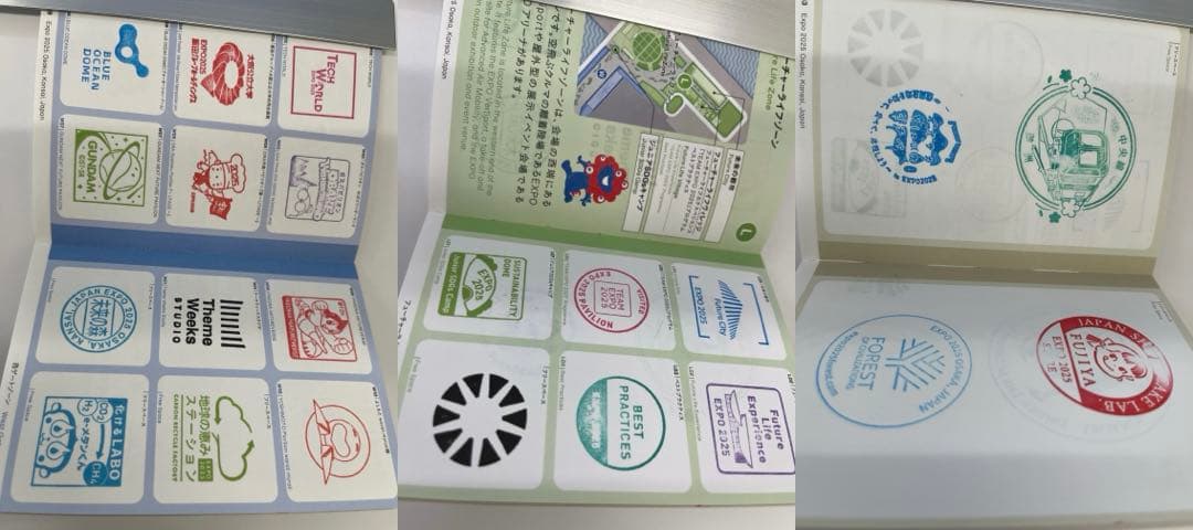 ニ*マ様 大阪•関西万博EXPOスタンプパスポート200箇所超押印済
