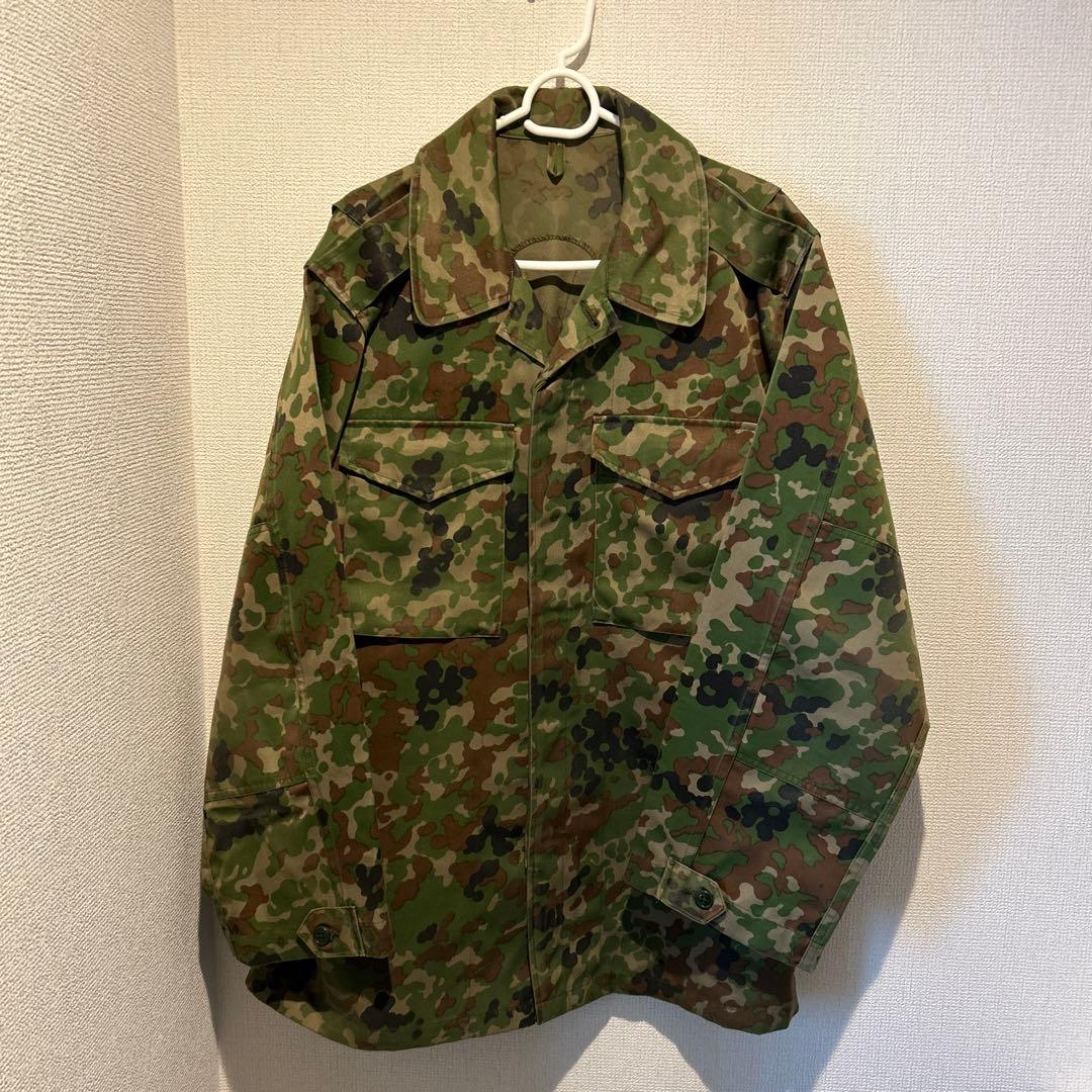 陸自　迷彩服　戦闘服　自衛隊　3B 私物　PX 上下セット　ベルト付き 生産終了 PX品 陸上自衛隊 迷彩服 3型 TC（EC） 上下ベルトセット