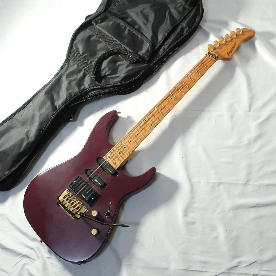 FERNANDES エレキギター ケース付 GOTOHペグ FRTブリッジ装備