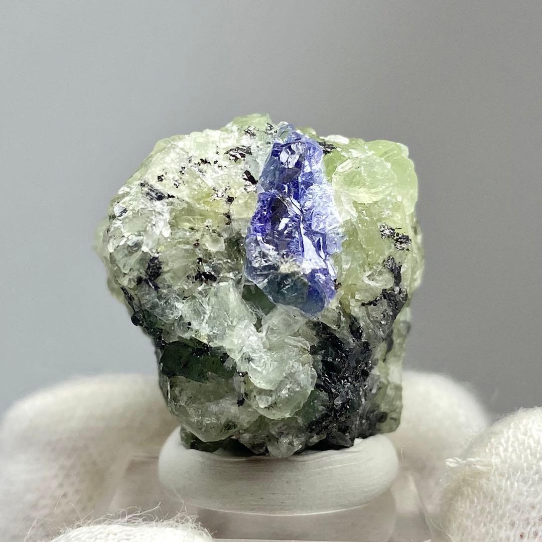 タンザナイト プレナイト 鉱物標本 原石 天然石 ストーン ゾイサイト