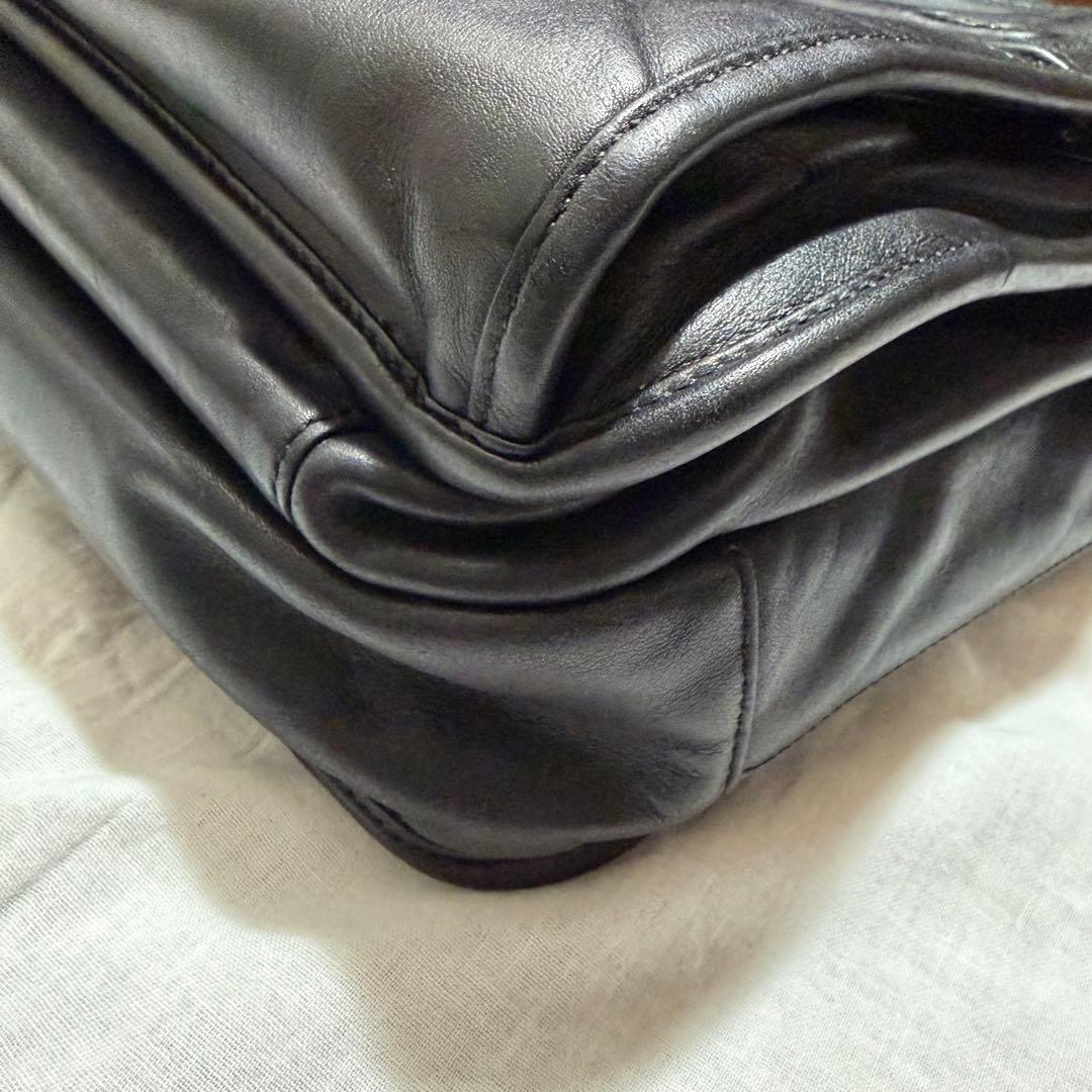 ◎良品　TUMI 96130D4 レザー ビジネスバッグ ブラック