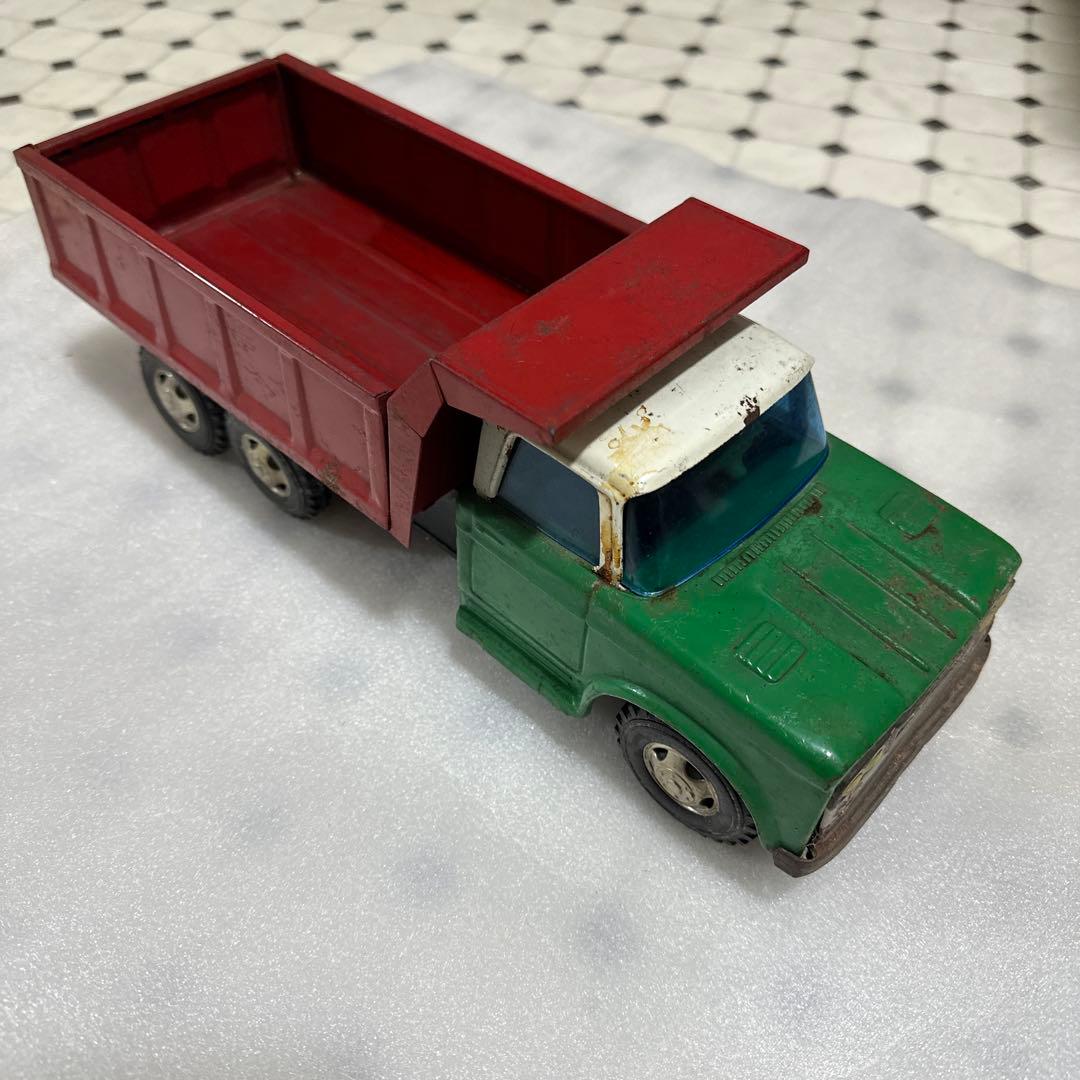 【当時物】株式会社吉屋製 KOブリキ ダンプ トラック