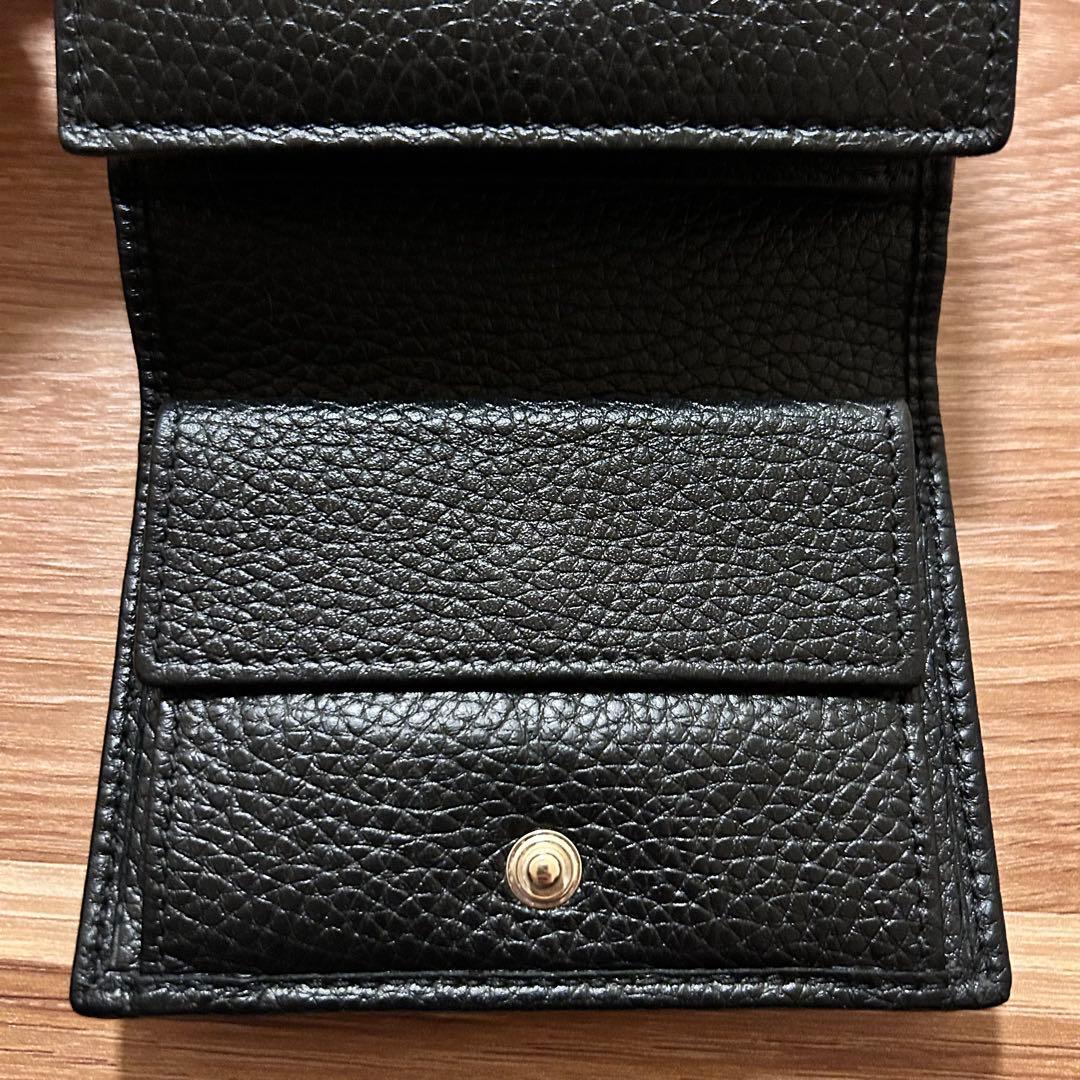 ［未使用・半額・付属品完備］ GUCCI SOHO 3つ折り財布 GGロゴ