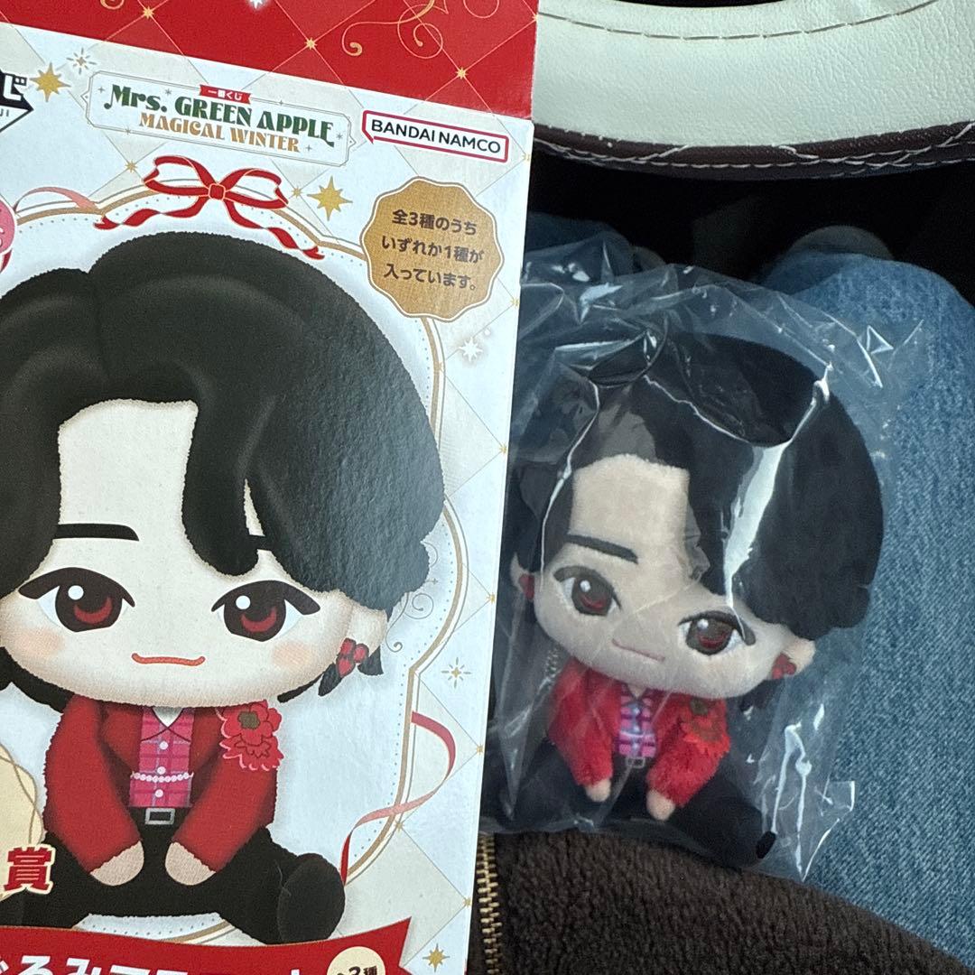 Mrs. GREEN APPLE マスコットぬいぐるみ ⭐︎専用⭐︎Mrs. GREEN APPLE メメル ぬいぐるみキーホルダー Mrs