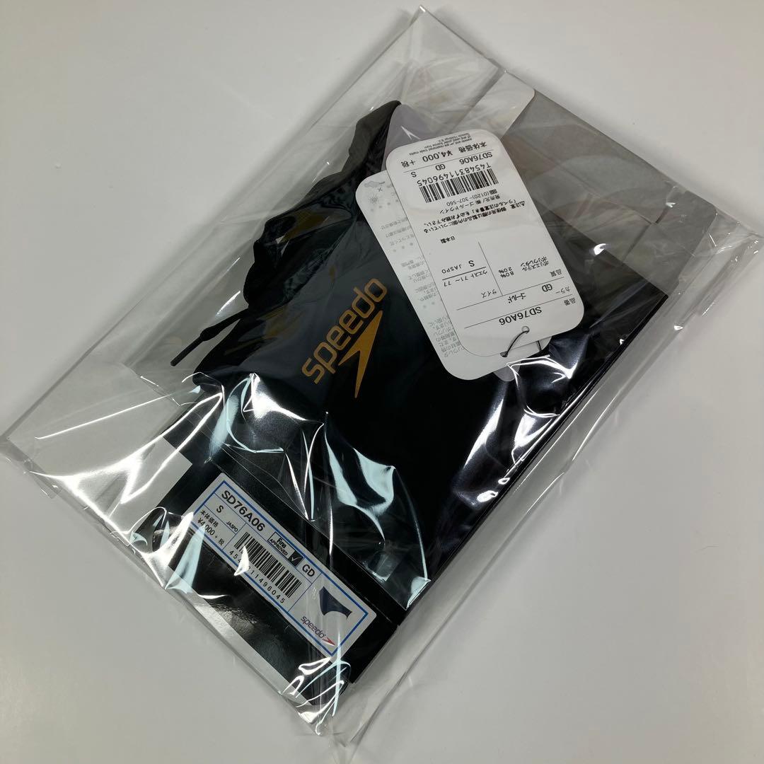 新品Sサイズ】 speedo/スピード メンズ競泳水着 競パン：GD ゴールド