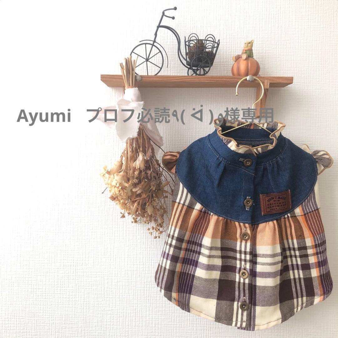 ☆Ayumi プロフ必読様ハンドメイド犬服ニット ☆