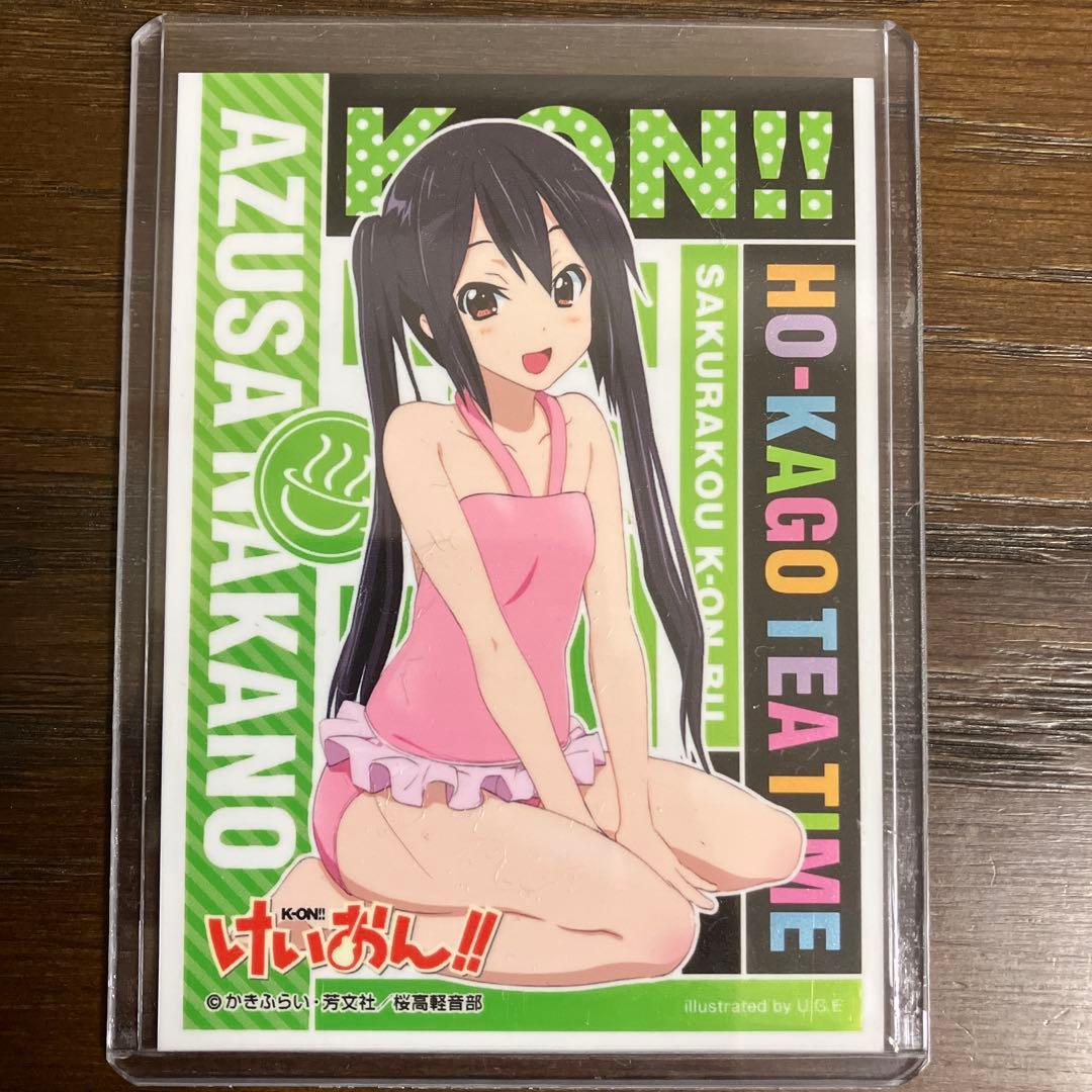 プレシャスメモリーズ けいおん 中野梓 直筆サインカード