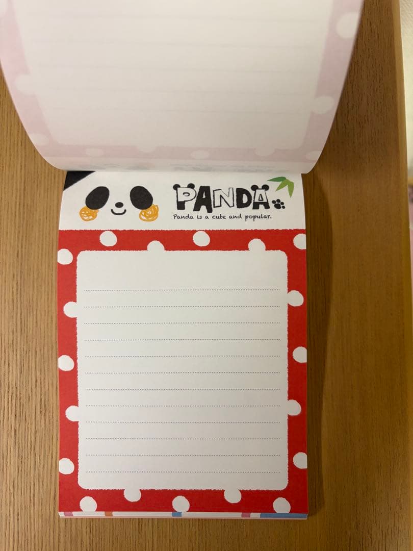 平成レトロ メモ帳 ミカヅキモモコ パンダ - メルカリ