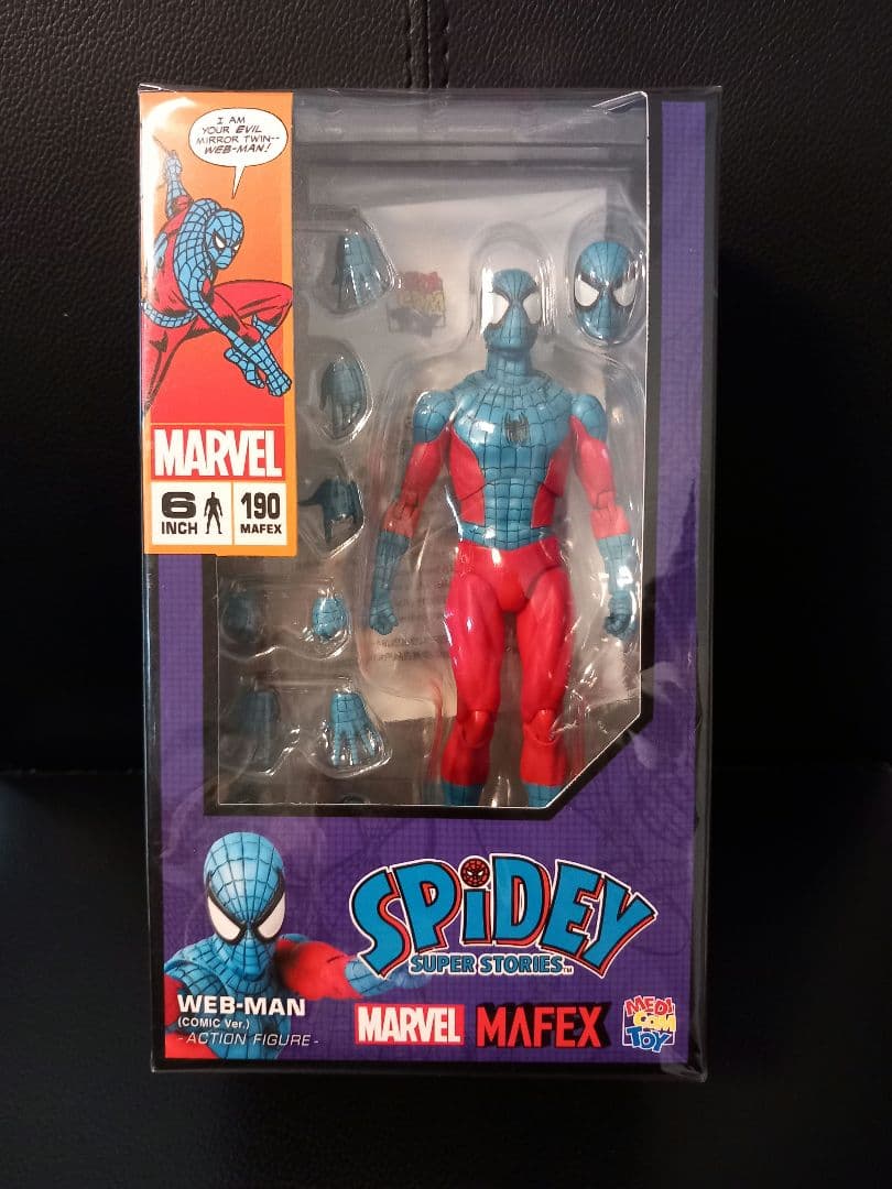 MAFEX No.190 WEB-MAN スパイダーマン Comic ver.