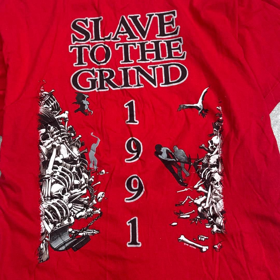 希少 90s 当時物 ヴィンテージ バンドTシャツ SKID ROW L 90s SKID ROW