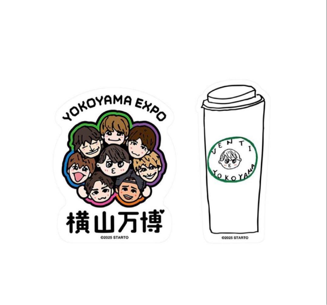 横山万博 Tシャツ タオル ステッカー 3点セット 大阪・関西万博 横山裕