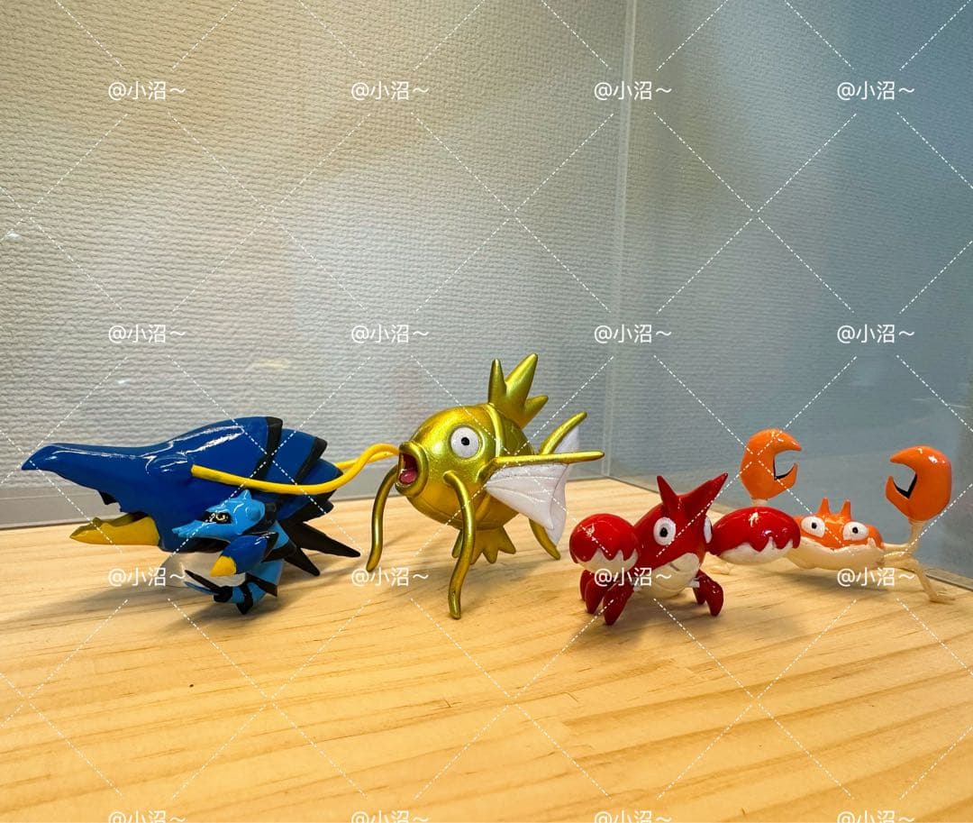 ポケモンスケールワールド 水タイプ4匹