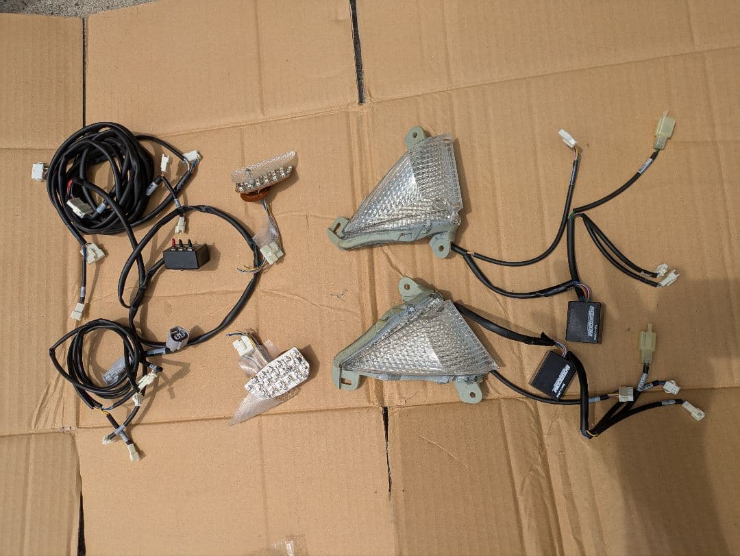 【ZX-14R】BOSSCOMウインカー　前後セット ZX-14R】BOSSCOMウインカー前後セット