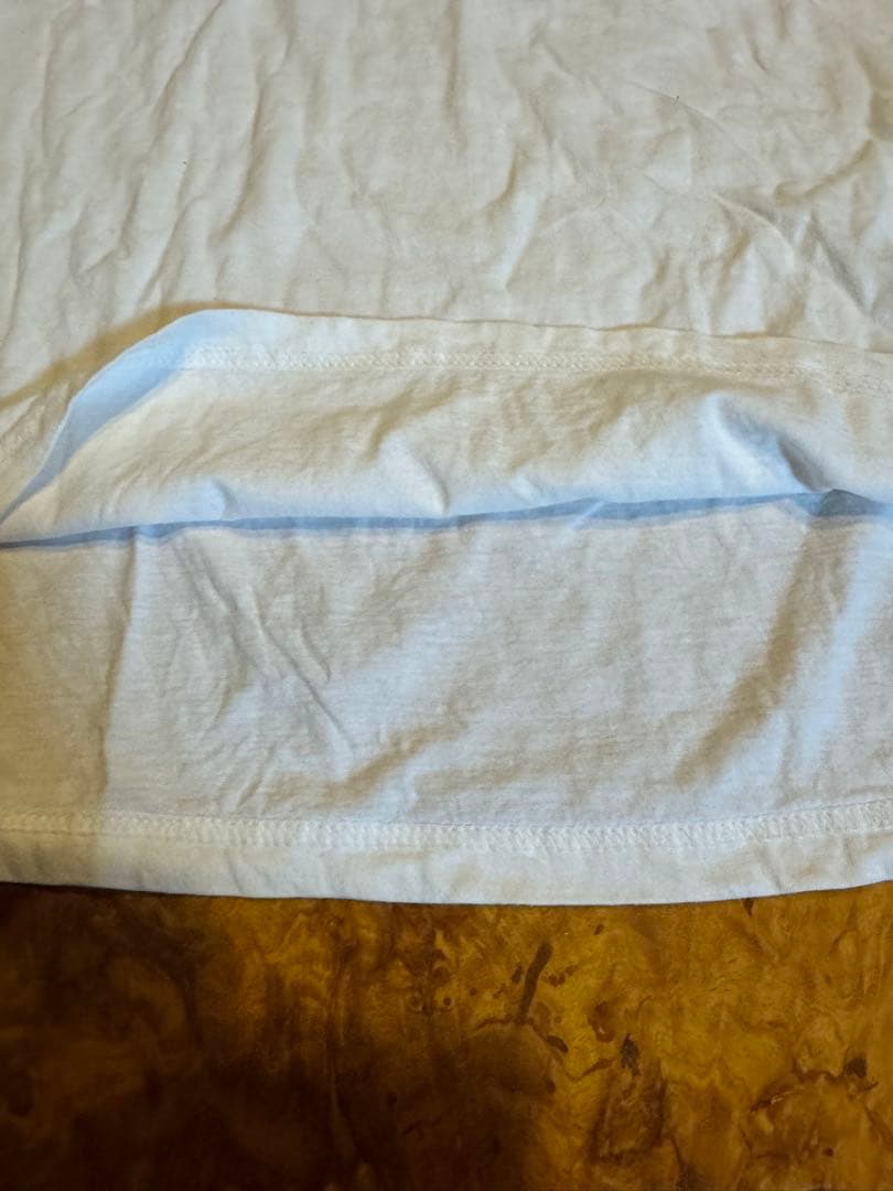 oasis Tシャツ白、黒文字モノトーン、XL2024コピーライト入り