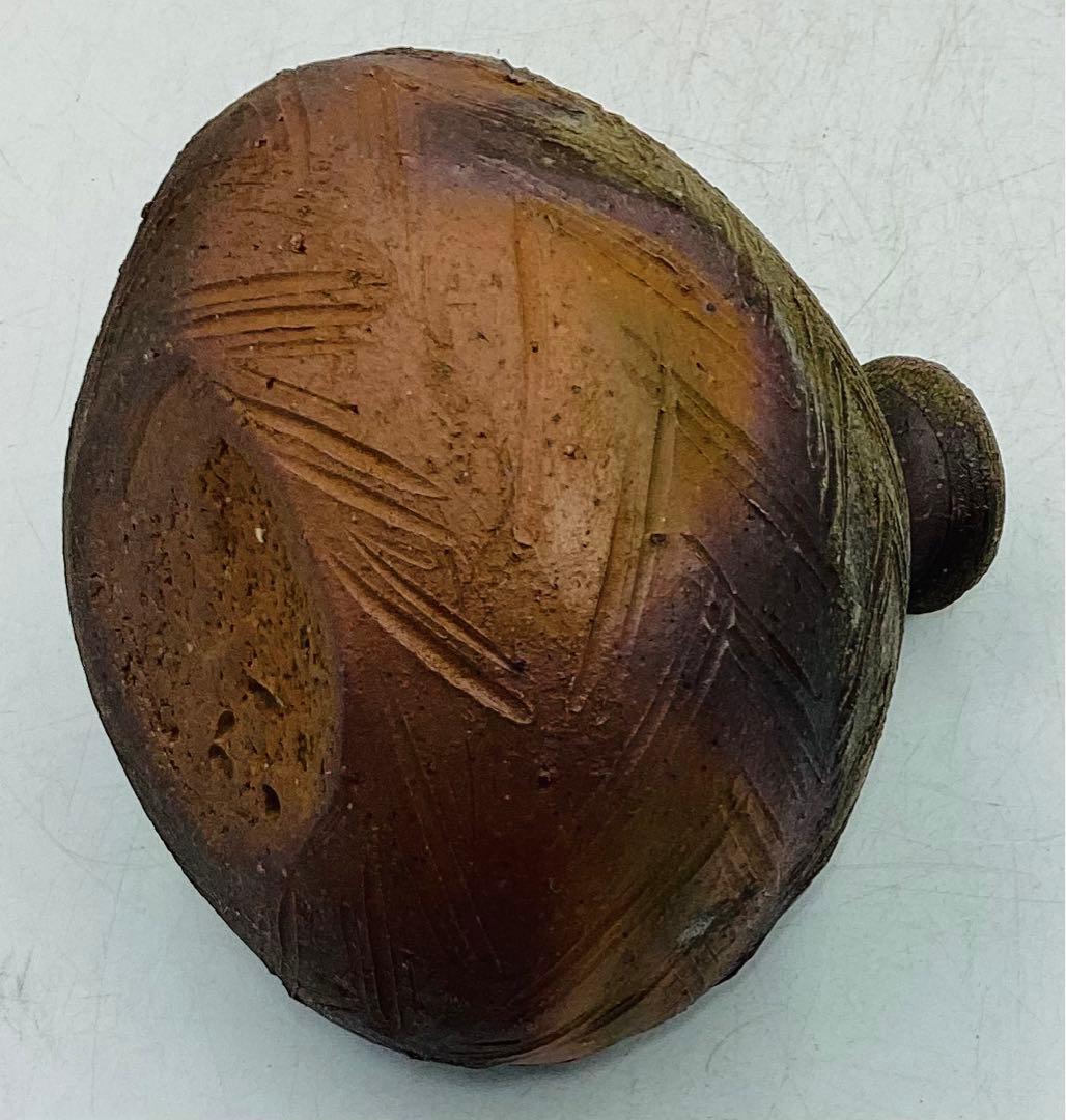 Tsubochan様専用‼️ ◇D-91◇ 金重晃介先生 備前焼扁壺徳利 ◇