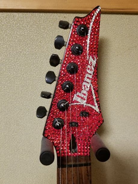 Ibanez GRX 日章旗 零式改　スワロフスキーギター