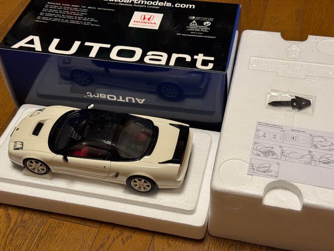 【美品】AUTOart 1/18　ホンダ NSX-R （NA2）