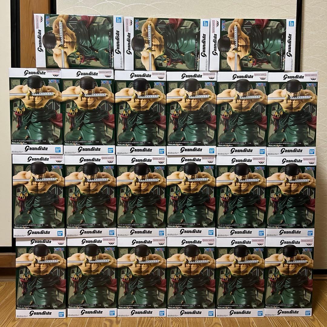 ワンピースGrandista グランディスタ フィギュア ゾロ 21個セット