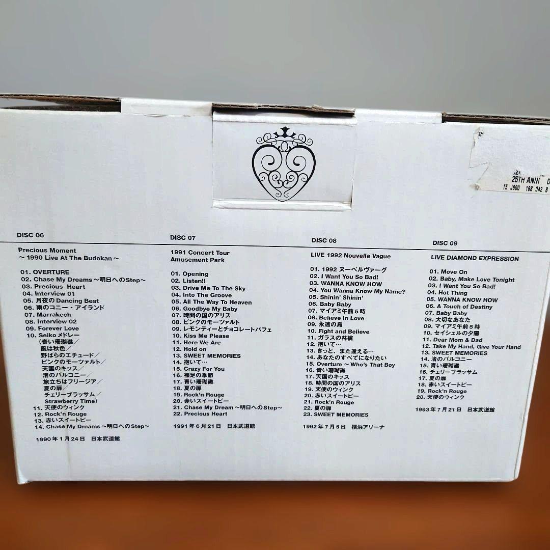 SEIKO MATSUDA PREMIUM DVD BOX 25周年