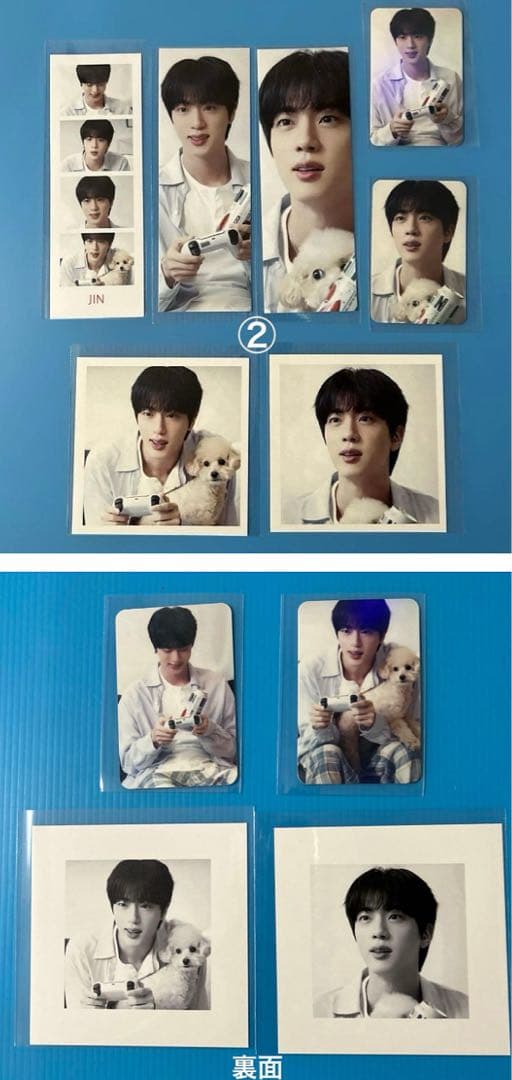 BTS JIN アクリルフォトアルバムキーホルダー（R）