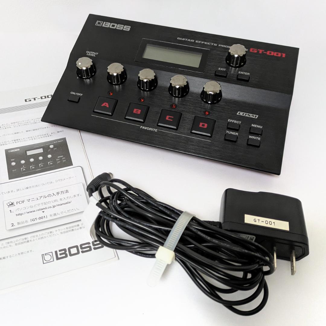 ギター BOSS GT-001 - Guitar Effects Processor Amazon.com: BOSS GT-001 Guitar Effects Processor in a Desktop Unit