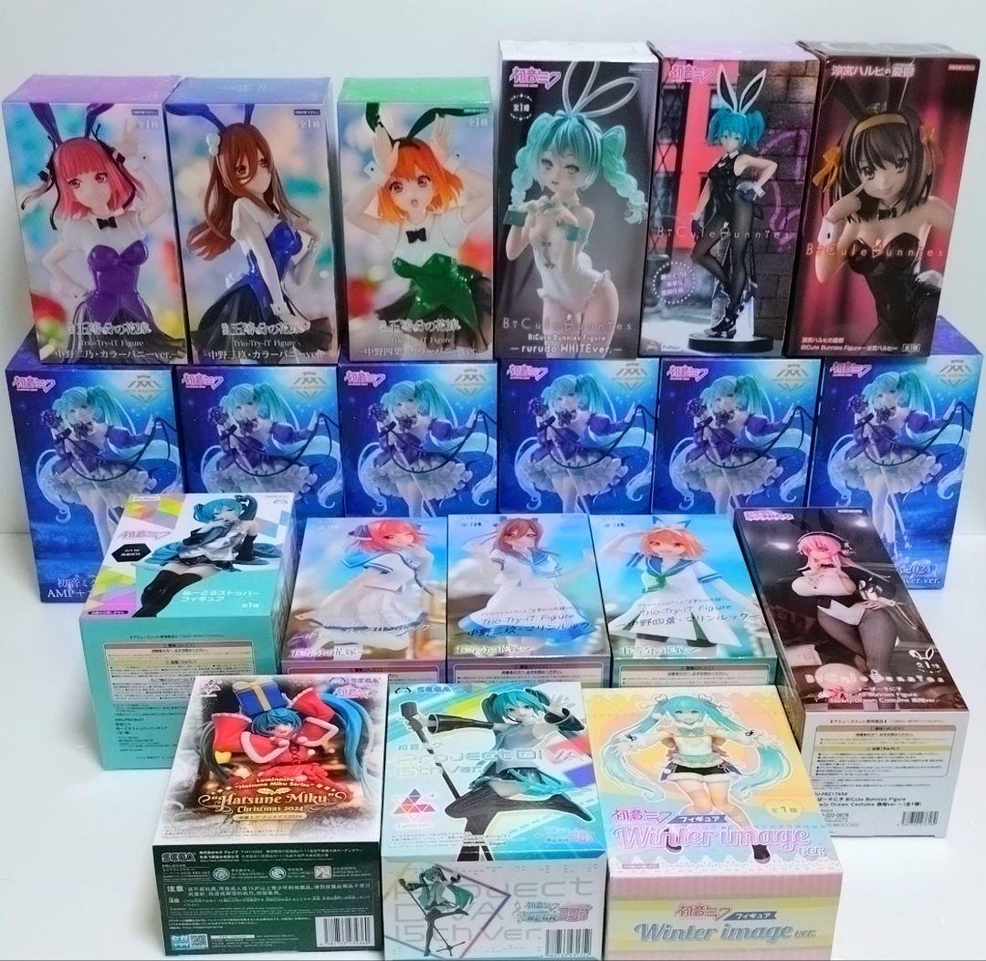 涼宮ハルヒの憂鬱フィギュアまとめ売り