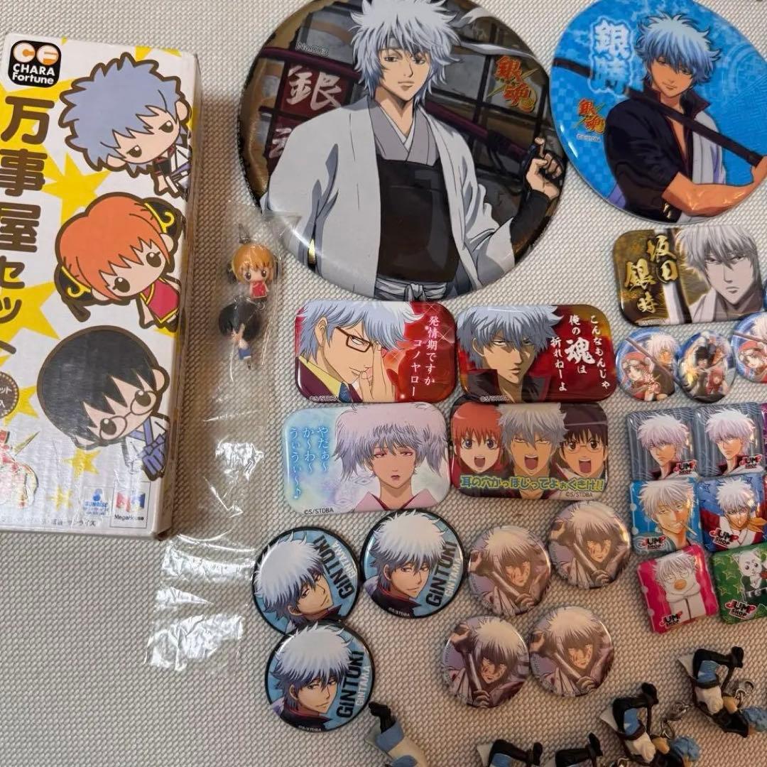銀さん 銀魂 万事屋セット バッジ・