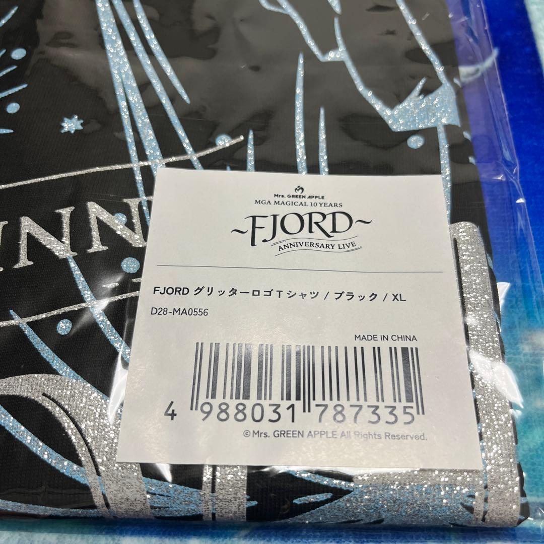 ミセス フィヨルドFJORD グリッターTシャツ XL ブラック 大森元貴Mステ