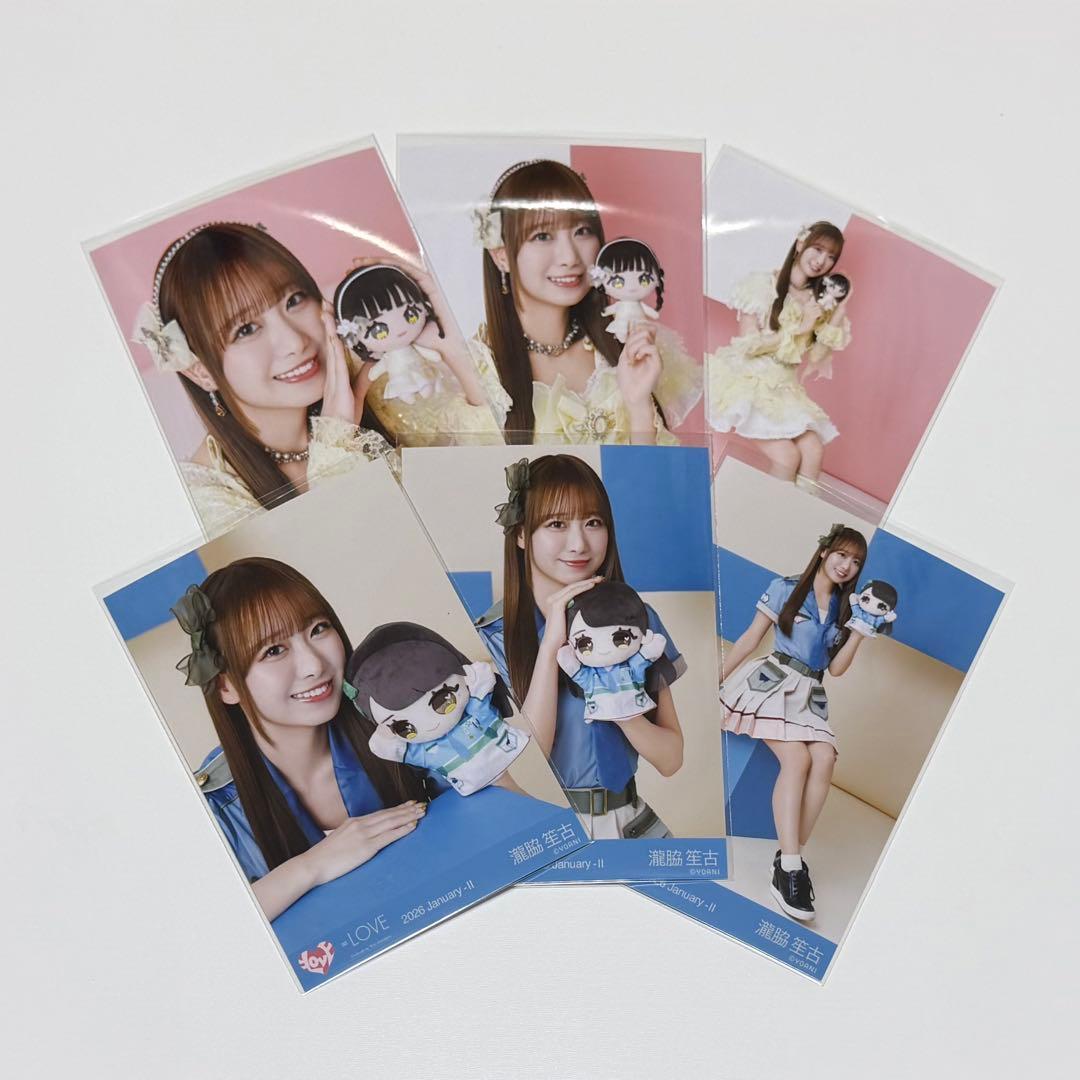 イコラブ 瀧脇笙古 モーリーファンタジーコラボ③④ 生写真 2コンプ