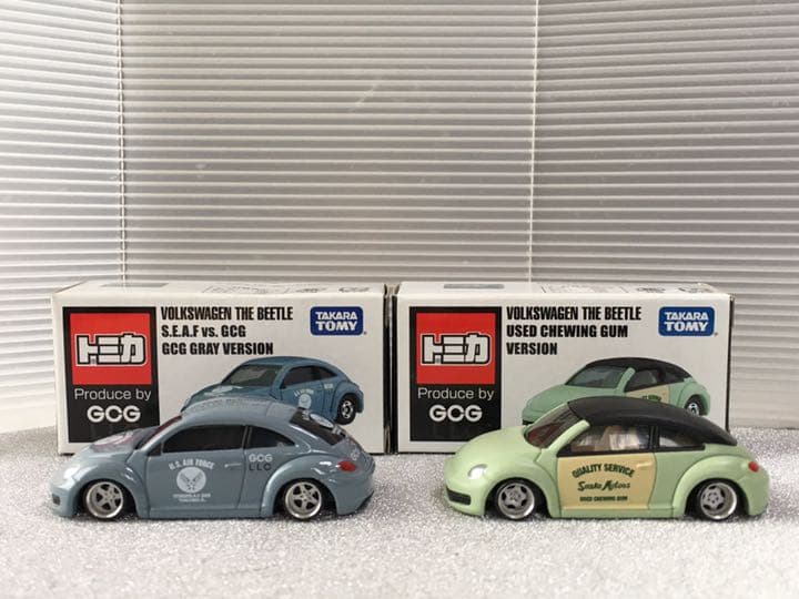ミニカー　1/64 トミカ 所さん　世田谷ベース　VW 改造