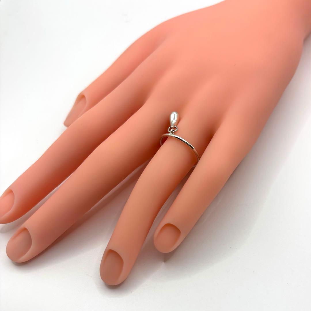【本日迄】 TIFFANY&Co. ティアドロップリング　12号 925
