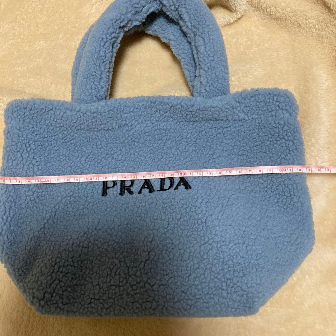 限定品ノベルティフリースハンドバッグ グレー