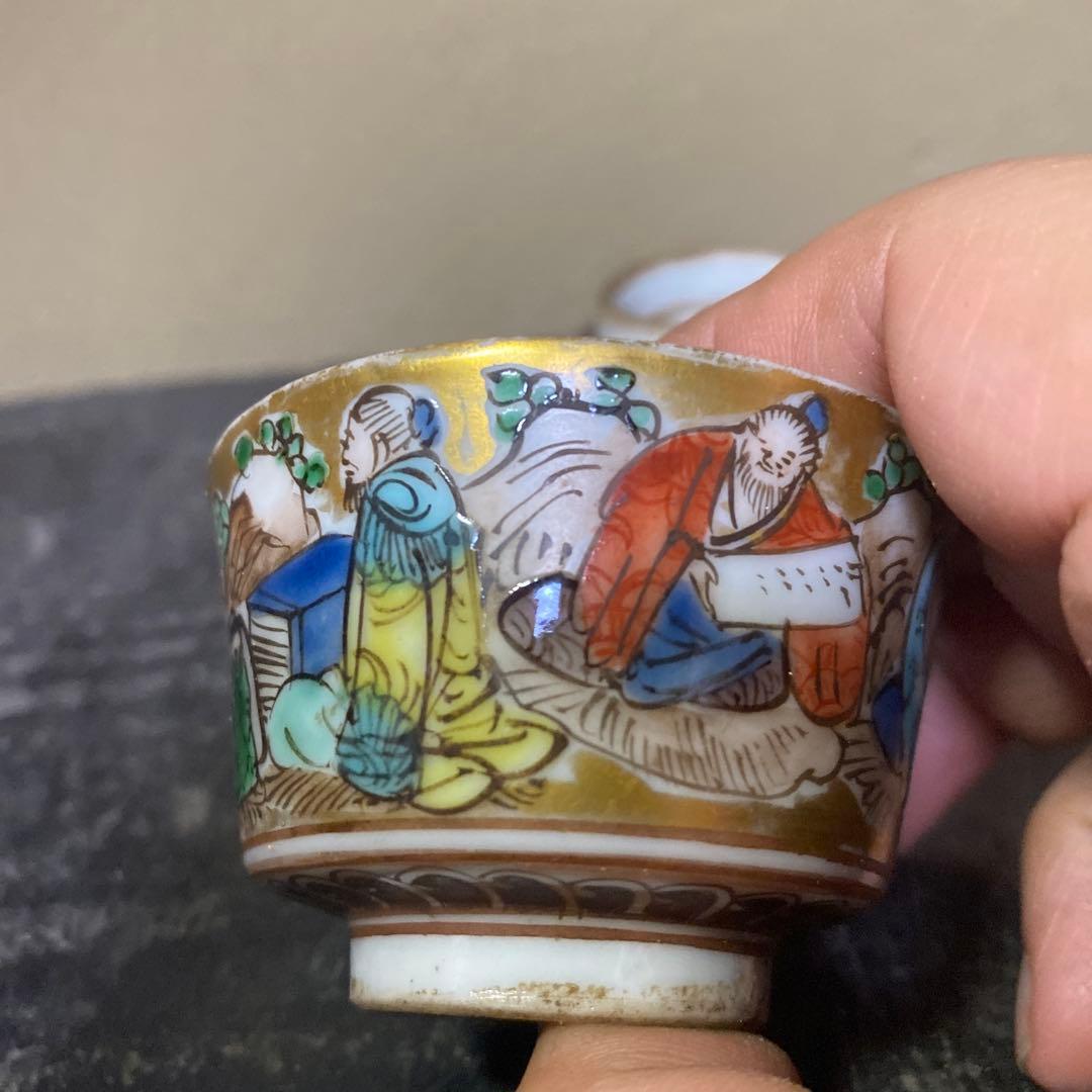 高橋道八 煎茶器5脚セット