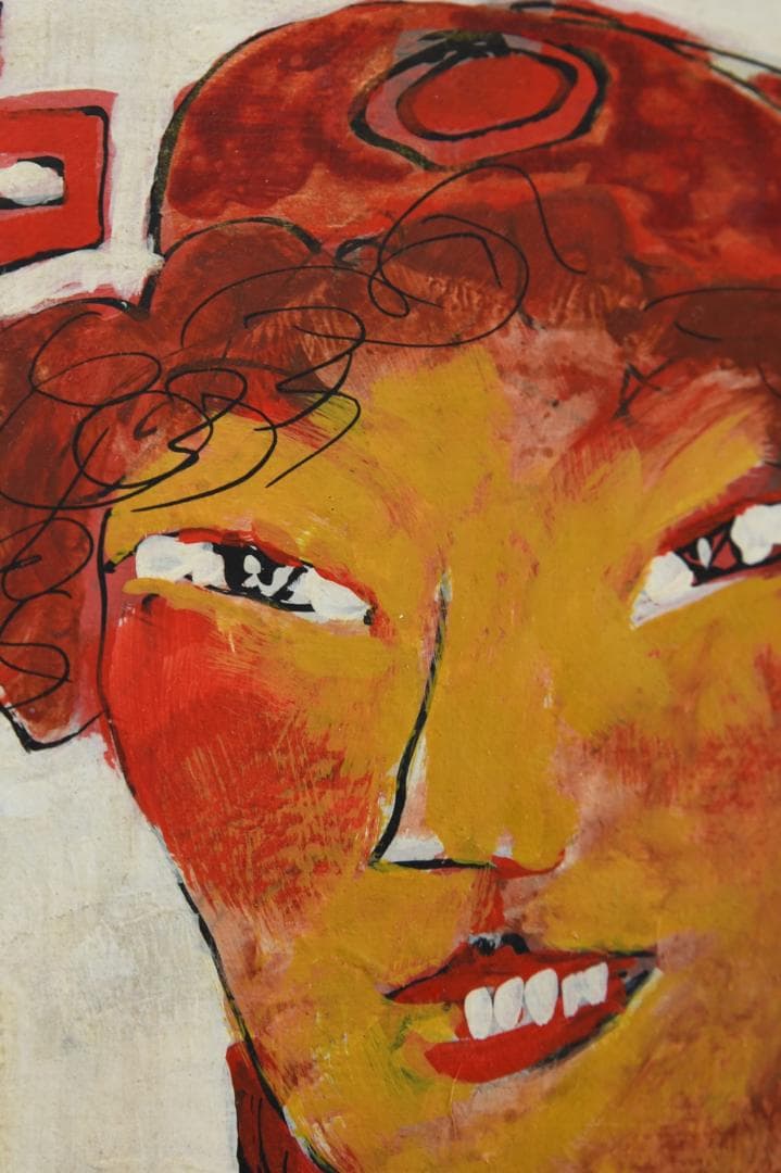 「中国女図」巨匠 石田 歩 氏 F4号サイズ