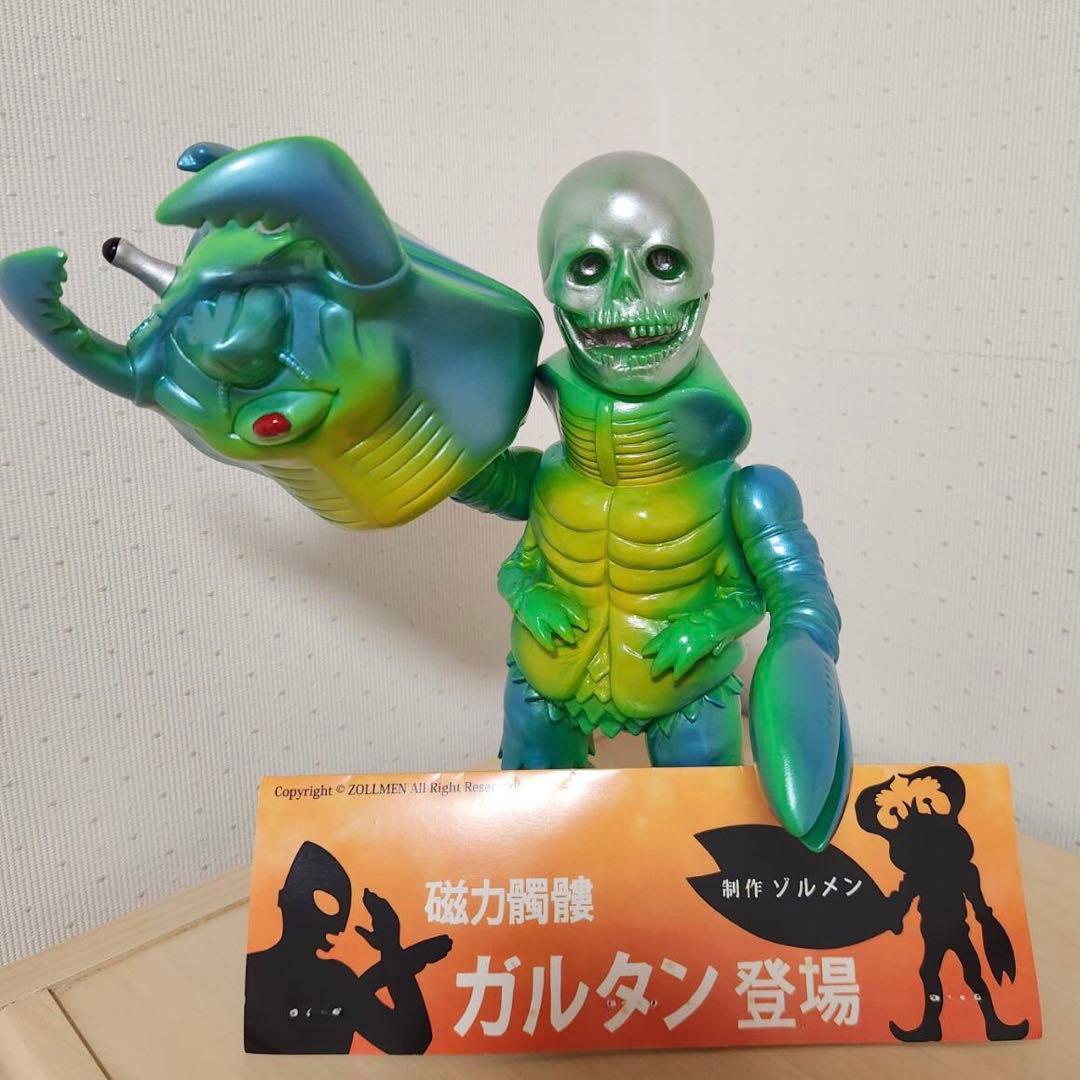 最終価格！zollmen製 ガルタン 骸骨アントラー ソフビ フィギュア