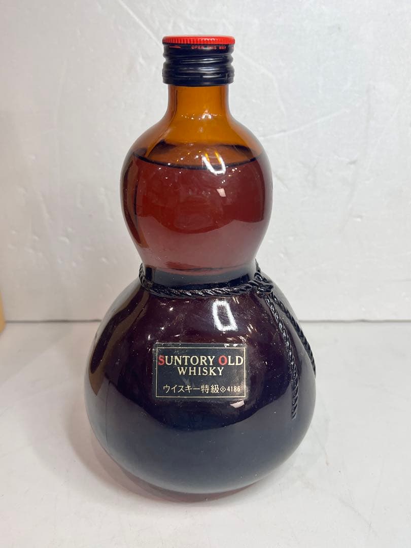 希少 サントリー オールド 祝大阪築城400年祭 ひょうたん型ボトル720ml