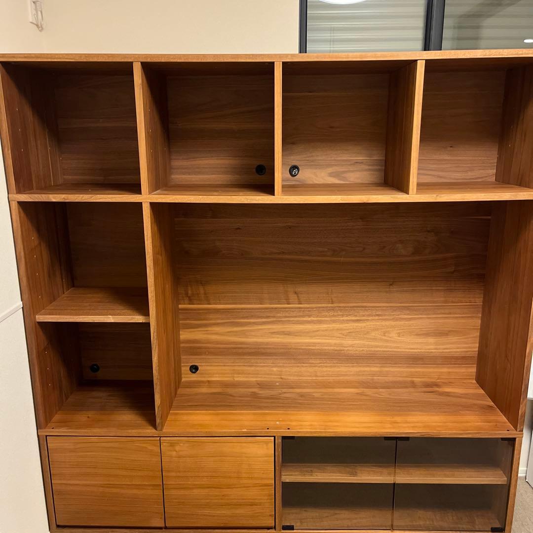 RUI様専用】無印良品 スタッキングキャビネットCセット・ウォールナット材