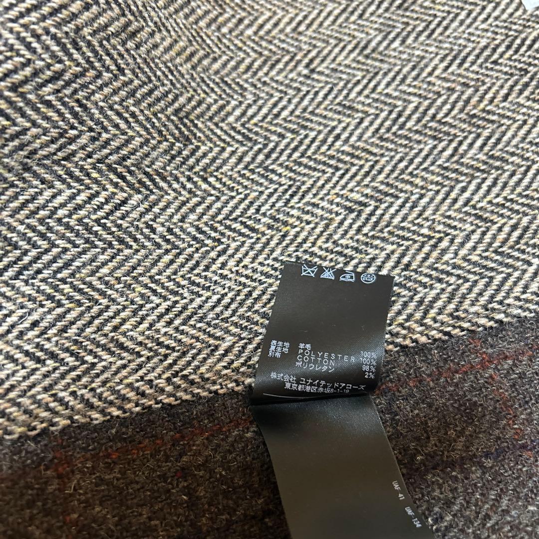 すちゃ 希少Ｌサイズ　ハリスツイード　ユナイテッドアローズ　カバーオール