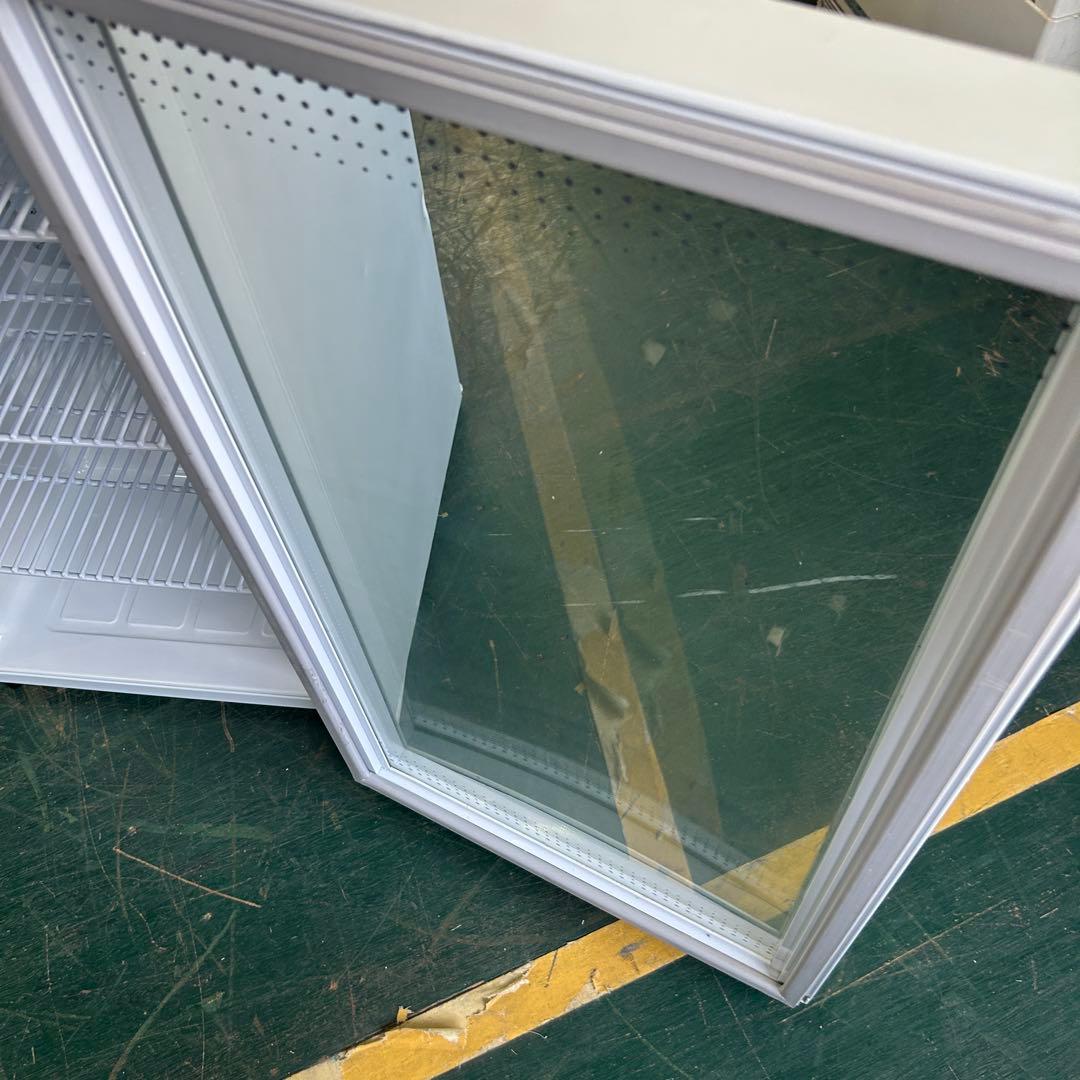 152業務用 冷蔵ショーケース オフィスコンビニ XW-105 左右開き 小型